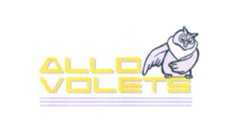 ALLO VOLETS Logo (EUIPO, 14.12.2005)