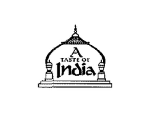 A TASTE OF INDIA Logo (EUIPO, 04.07.2006)