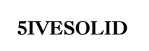 5IVESOLID Logo (EUIPO, 05.12.2007)