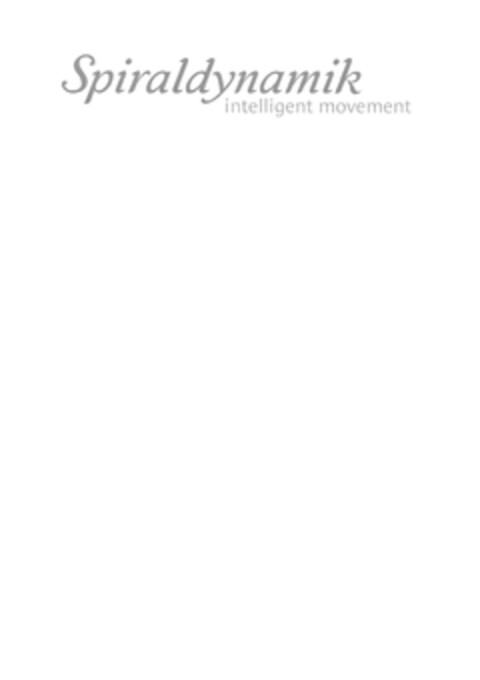 Spiraldynamik intelligent movement Logo (EUIPO, 21.08.2012)