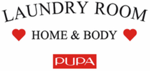 PUPA LAUNDRY ROOM HOME & BODY Logo (EUIPO, 05/07/2015)