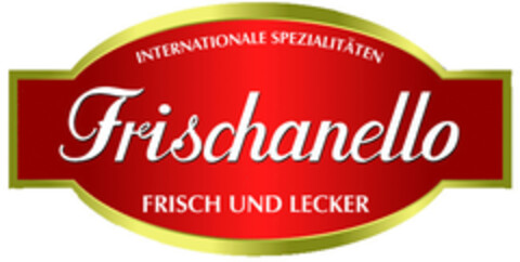 Internationale Spezialitäten Frischanello Frisch und Lecker Logo (EUIPO, 24.07.2015)