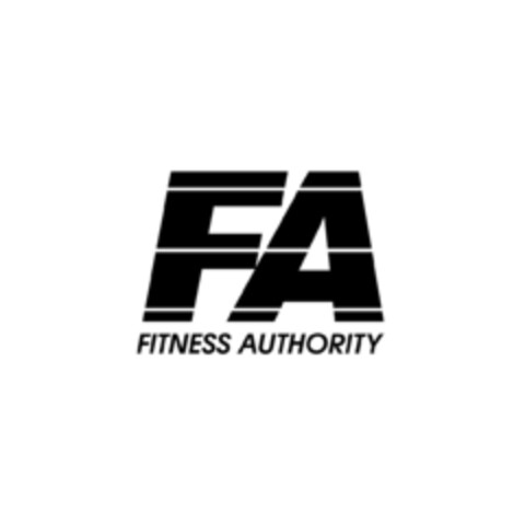 FA FITNESS AUTHORITY Logo (EUIPO, 29.03.2016)