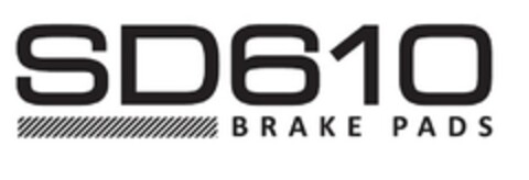 SD610 BRAKE PADS Logo (EUIPO, 02.11.2016)