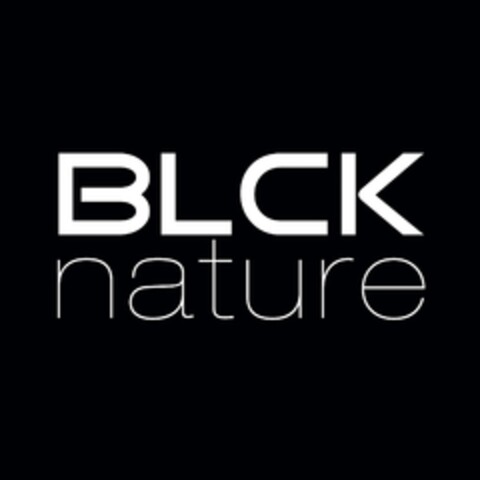 BLCK nature Logo (EUIPO, 30.05.2017)