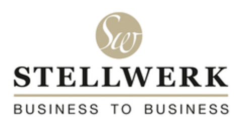 SW STELLWERK BUSINESS TO BUSINESS Logo (EUIPO, 27.11.2017)