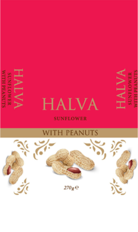 HALVA SUNFLOWER WITH PEANUTS Logo (EUIPO, 04/23/2018)