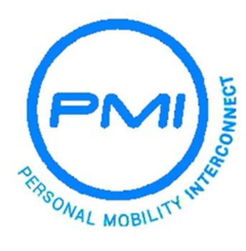 PMI PERSONAL MOBILITY INTERCONNECT Logo (EUIPO, 13.02.2018)