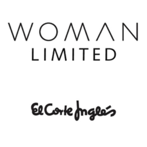 WOMAN LIMITED EL CORTE INGLES Logo (EUIPO, 25.07.2018)
