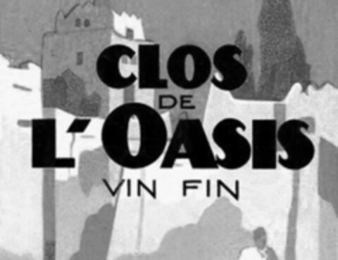 CLOS DE L´OASIS VIN FIN Logo (EUIPO, 03/24/2019)