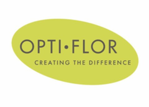 OPTI-FLOR CREATING THE DIFFERENCE Logo (EUIPO, 28.06.2021)