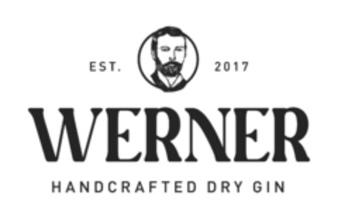 EST. 2017 WERNER HANDCRAFTED DRY GIN Logo (EUIPO, 22.08.2023)