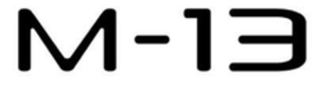 M - 13 Logo (EUIPO, 20.12.2023)