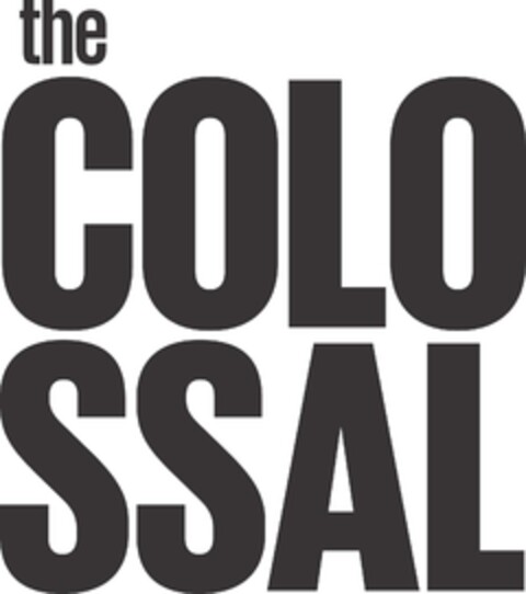 THE COLOSSAL Logo (EUIPO, 04.04.2024)