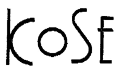 KOSE Logo (EUIPO, 10.03.1997)