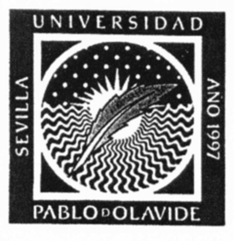 UNIVERSIDAD PABLO DE OLAVIDE SEVILLA AÑO 1997 Logo (EUIPO, 05/24/2002)