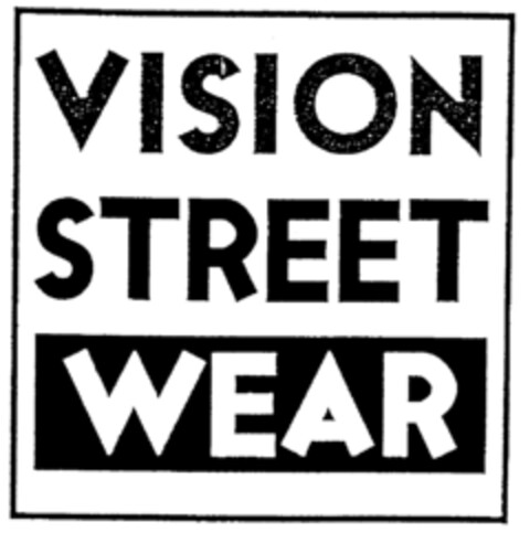 VISION STREET WEAR Logo (EUIPO, 31.08.1996)