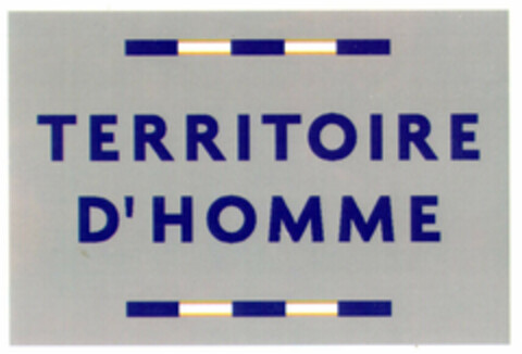 TERRITOIRE D'HOMME Logo (EUIPO, 10.11.1998)