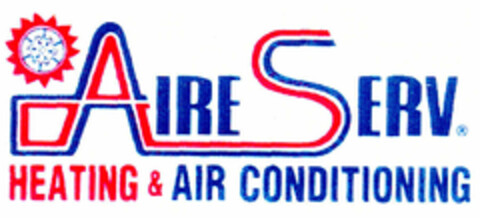 AIRE SERV HEATING & AIR CONDITIONING Logo (EUIPO, 20.11.1998)