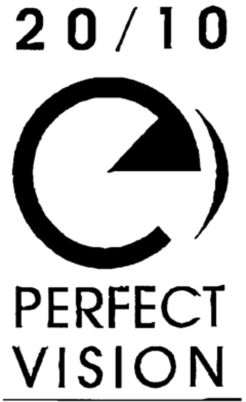 20/10 PERFECT VISION Logo (EUIPO, 10/29/1999)