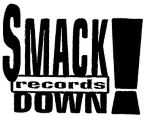 SMACK DOWN records Logo (EUIPO, 04/06/2001)