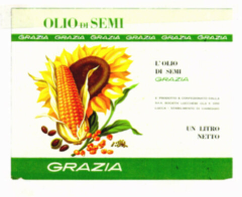 OLIO DI SEMI GRAZIA Logo (EUIPO, 04.04.2002)