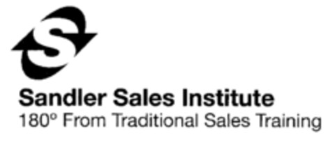 S Sandler Sales Institute 180° From Traditional Sales Training Logo (EUIPO, 25.06.2002)