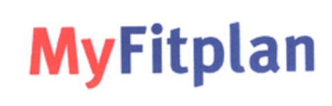 MyFitplan Logo (EUIPO, 04.06.2003)