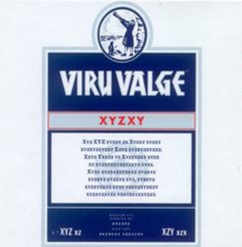 VIRU VALGE XYZXY Logo (EUIPO, 30.10.2003)