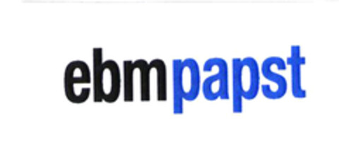 ebmpapst Logo (EUIPO, 22.10.2003)