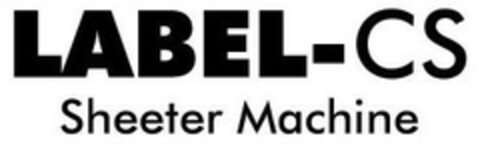 LABEL-CS Sheeter Machine Logo (EUIPO, 14.03.2005)