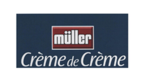müller Crème de Crème Logo (EUIPO, 12.01.2006)
