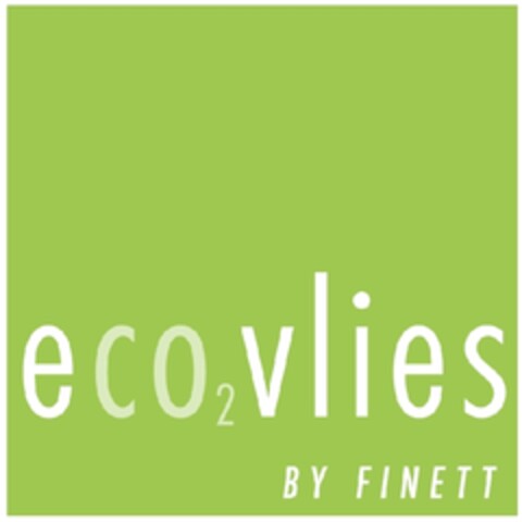 eco2vlies by FINETT Logo (EUIPO, 23.06.2009)