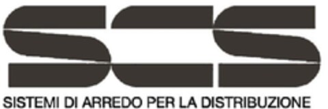 SCS SISTEMI DI ARREDO PER LA DISTRIBUZIONE Logo (EUIPO, 03.03.2010)