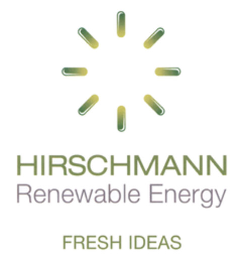 HIRSCHMANN Renewable Energy FRESH IDEAS Logo (EUIPO, 12/18/2013)