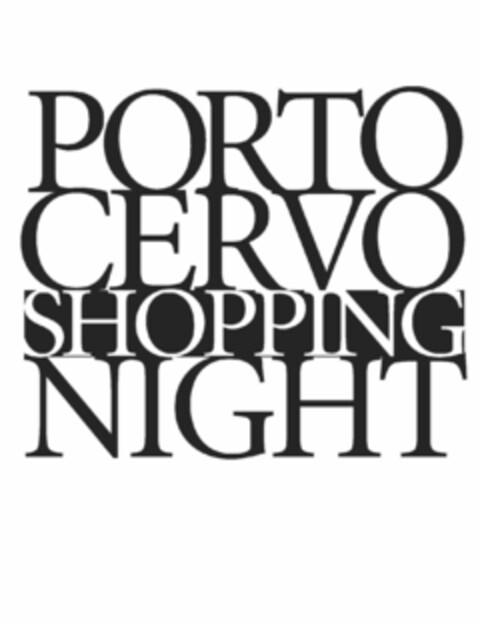 PORTO CERVO SHOPPING NIGHT Logo (EUIPO, 05.03.2015)