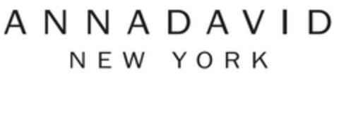 ANNA DAVID NEW YORK Logo (EUIPO, 04.08.2015)