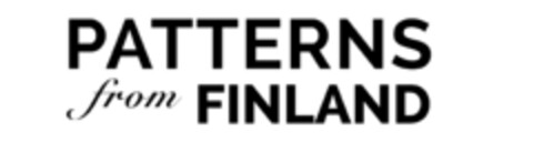 PATTERNS from FINLAND Logo (EUIPO, 19.11.2015)