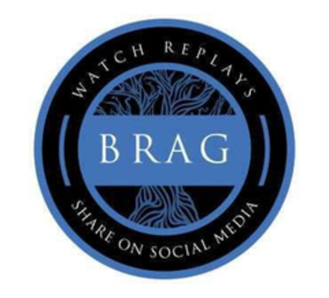 BRAG WATCH REPLAYS SHARE ON SOCIAL MEDIA Logo (EUIPO, 10/10/2016)