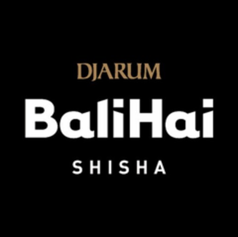 DJARUM BaliHai SHISHA Logo (EUIPO, 14.08.2017)