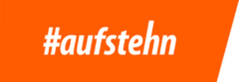 #aufstehn Logo (EUIPO, 09.08.2018)