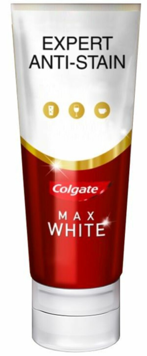 COLGATE MAX WHITE EXPERT ANTI-STAIN Logo (EUIPO, 17.10.2018)