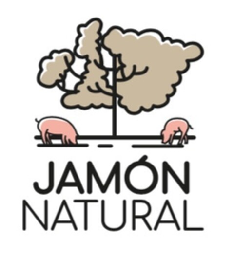 JAMÓN NATURAL Logo (EUIPO, 12/17/2019)