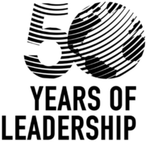 50 YEARS OF LEADERSHIP Logo (EUIPO, 05/10/2022)