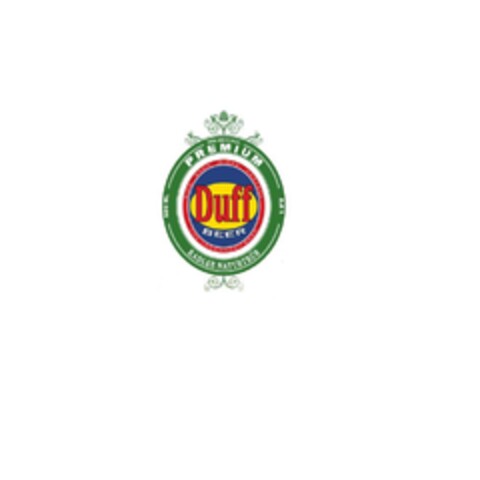 THE ORIGINAL PREMIUM Duff BEER RADLER NATURTRÜB Logo (EUIPO, 11.01.2023)