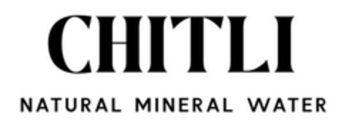 CHITLI NATURAL MINERAL WATER Logo (EUIPO, 11/29/2023)