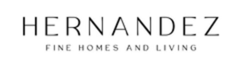HERNANDEZ FINE HOMES AND LIVING Logo (EUIPO, 03.03.2025)