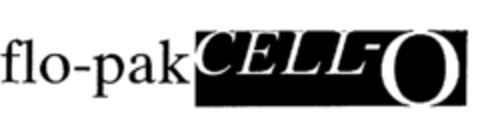 flo-pak CELL-0 Logo (EUIPO, 04/01/1996)