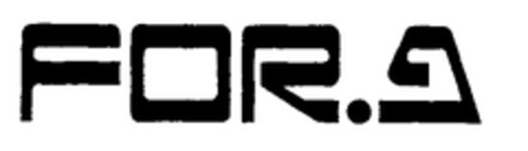 FOR.A Logo (EUIPO, 13.04.1999)