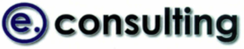 e. consulting Logo (EUIPO, 04.10.1999)